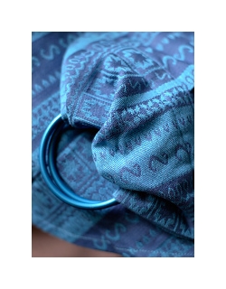 Слинг с кольцами Ellevill Zara Blueberry
