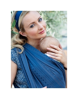 Слинг с кольцами с шелком Ellevill Caelum Blue