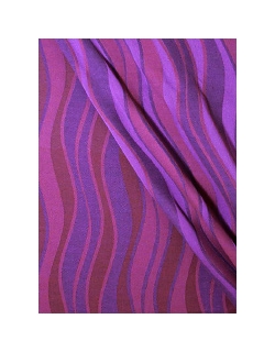 Слинг c кольцами Didymos, Waves Holunder (фиолетовые волны)
