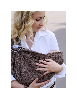 Слинг с кольцами Ellevill Paisley Linen Java