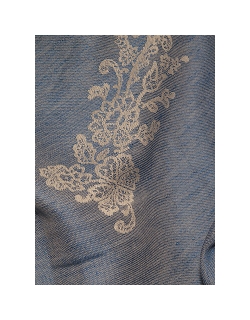 Слинг-шарф Diva Milano cо льном, Reticella Notte