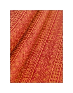 Слинг с кольцами Didymos, Indio Rubin-Mandarine (рубин-мандарин)