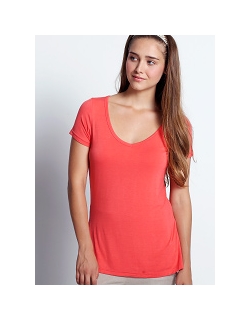 Топ для кормления Mothers en Vogue "Soft Nursing Tee" коралловый