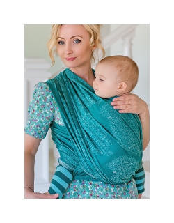 Слинг-шарф Diva Essenza, Smeraldo с бамбуком