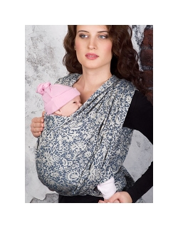 Слинг-шарф Diva Milano, Veneziano Eclipse со льном и шелком