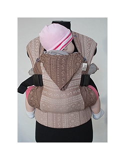 Слинг-рюкзак Karaush, Ellevill Zara Sand/Zara Chocco