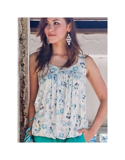 Топ для кормления Mothers en Vogue "Britney Bubble Tank", принт Pastel Bloom