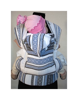 Слинг-рюкзак Karaush, Ellevill Zara Tricolor Blue