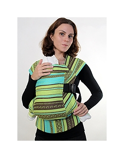 Слинг-рюкзак Karaush, Ellevill Zara Tricolor Green