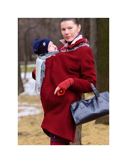 Слингопальто Junah, цвет красный