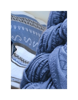 Май-слинг Ellevill Zara Tricolor Blue/ Zara Infinity