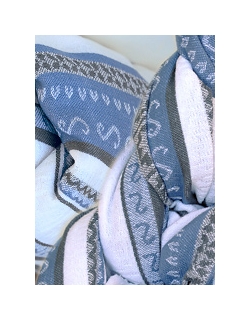 Май-слинг Ellevill Zara Tricolor Blue/ Zara Tricolor Blue