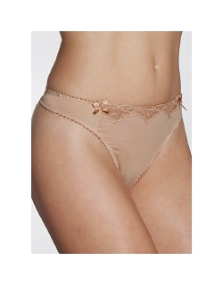 Трусики танга Made in Femmes Nude Ambre