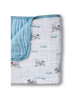 Aden&Anais одеяло муслиновое, Lime the Brave (храбрый пес)
