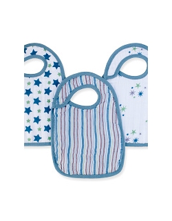 Aden&Anais набор 3 слюнявчиков, Prince Charming (принц)