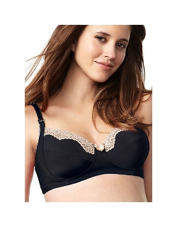 Бюстгальтер для кормящих Hotmilk Mode Black