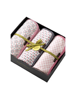 Petunia комплект 3 пеленок трикотажных Garden Lattice/Mod Mum/Dots of Daisy