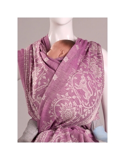 Слинг-шарф Diva Milano cо льном, Barocco Lions Eminenza