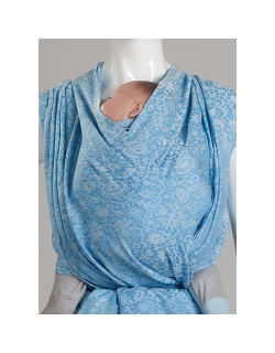 Слинг-шарф Diva Milano cо льном и шелком, Veneziano Cielo