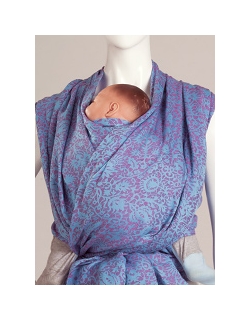 Слинг-шарф Diva Milano cо льном, Veneziano Lilla
