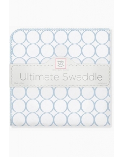 Фланелевая пеленка для новорожденного SwaddleDesigns Ultimate Blue Mod on WH