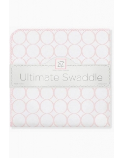 Фланелевая пеленка для новорожденного SwaddleDesigns Pink Mod on WH