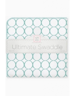Фланелевая пеленка для новорожденного SwaddleDesigns SeaCrystal Mod/WH