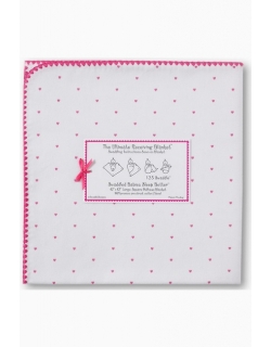 SwaddleDesigns Fuchsia Lt. Heart