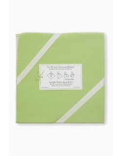 Фланелевая пеленка для новорожденного SwaddleDesigns Kiwi w/Barely IV