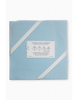 Фланелевая пеленка для новорожденного SwaddleDesigns Blue w/Barely IV