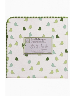 Фланелевая пеленка для новорожденного SwaddleDesigns PG Lt. Chickies