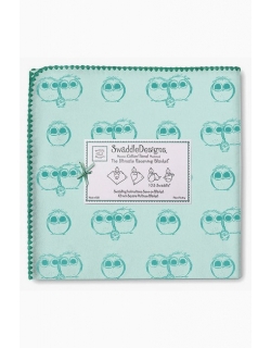 Фланелевая пеленка для новорожденного SwaddleDesigns TQ Owls