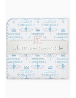 Фланелевая пеленка для новорожденного SwaddleDesigns PB Little Prince