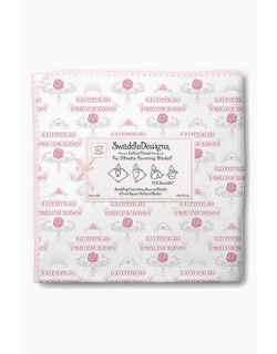 Фланелевая пеленка для новорожденного SwaddleDesigns PP Little Princess