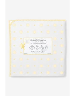 Фланелевая пеленка для новорожденного SwaddleDesigns YW Big Dot Lt Dot