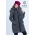 Слингокуртка зимняя 4 в 1 Diva Outerwear Grafite