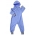Флисовая поддева (комбинезон) Comfort, лазурь