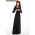 Вечернее платье для кормящих Mothers en Vogue Lola Mae Maxi, черный