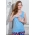 Топ для кормления Diva Nursingwear Eva Print, цвет Celeste