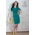 Платье для кормящих и беременных Diva Nursingwear Lucia кор.рукав, Smeraldo
