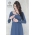 Платье для кормящих и беременных Diva Nursingwear Stella Maxi дл.рукав, цвет Notte