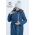 Слингокуртка зимняя 4 в 1 Diva Outerwear Azzurro