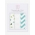 Набор пеленок SwaddleDesigns SwaddleLite Turquoise Chevron Lite
