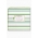 Пеленка фланель для новорожденного SwaddleDesigns Pure Green Stripe